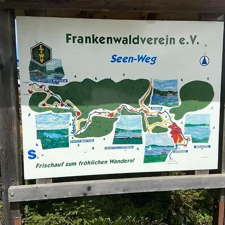 度假居 Hundeparadies Waldblick Lauenstein