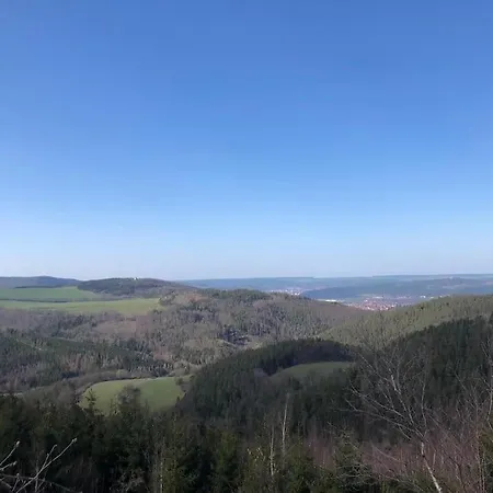 Hundeparadies Waldblick Lauenstein 度假居 Ludwigsstadt
