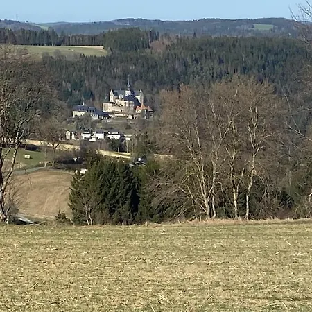 度假居 Hundeparadies Waldblick Lauenstein